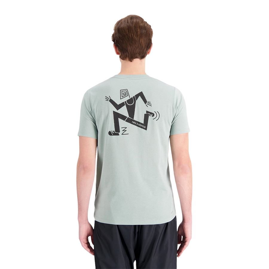 TENACITY HEATHERTECH GRAPHIC T-SHIRT New Balance | MT33071JIR